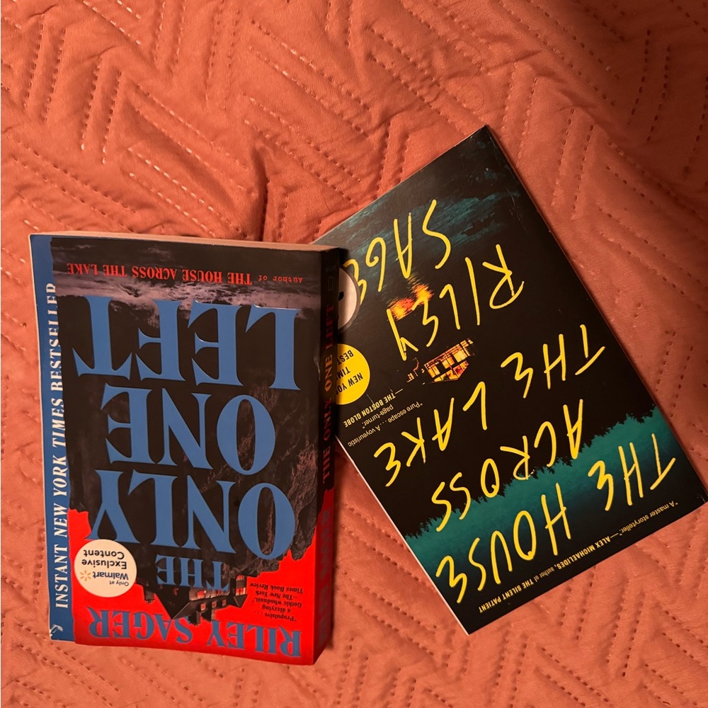 Riley Sager Book Set - Red and Black